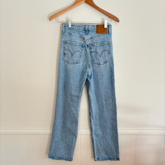 Levi's Ribcage Straight Ankle Jean - Size 25 - Picture 6 of 13